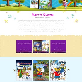 Website Design and Development: Child book website